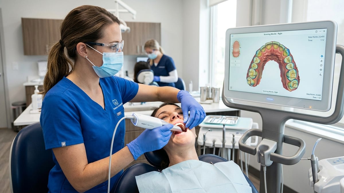 How AI and 3D Intraoral Scanning Are Revolutionizing Modern Dental Care: Precision, Speed & Comfort