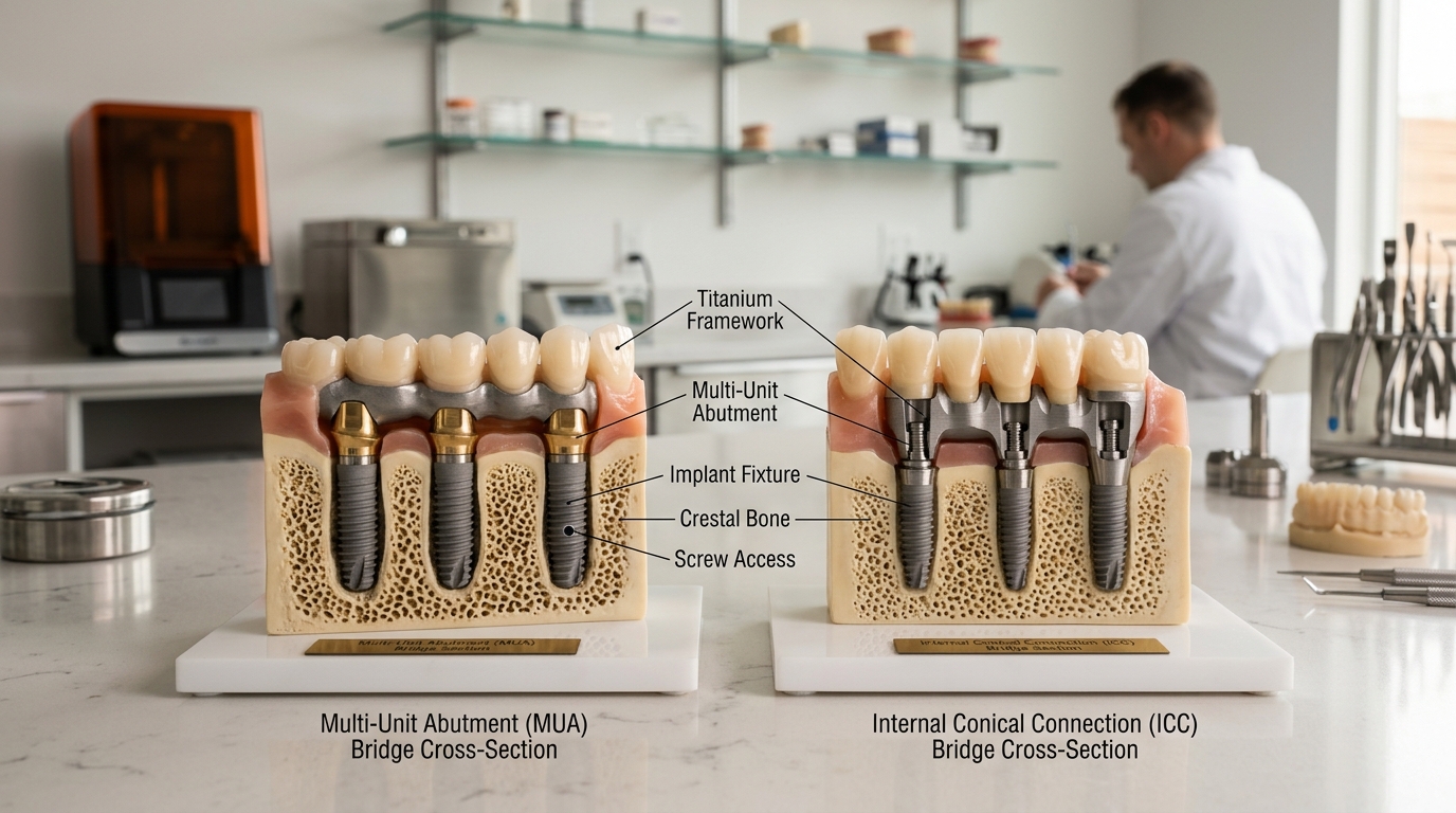 All-on-4 vs. All-on-6 Dental Implants: Clinical Indications, Bone Density & Cost Guide